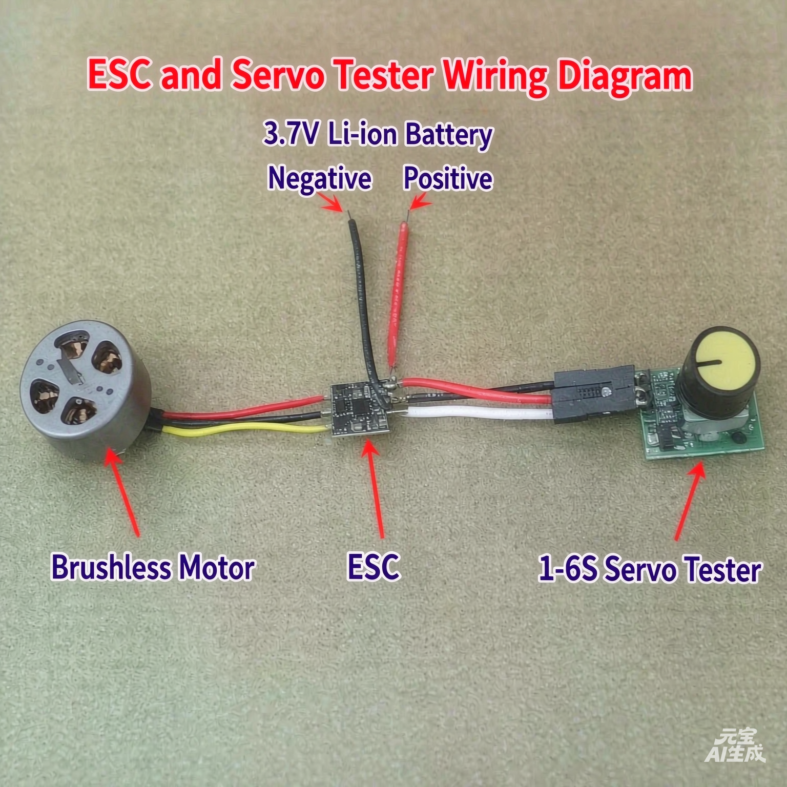 1S Micro Brushless ESC